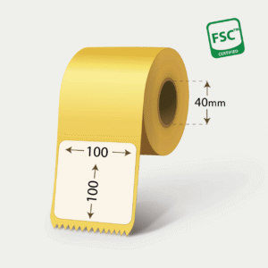 white label 100x100 mm