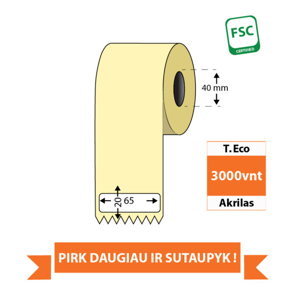 65x20 T. Eco