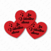 valentino dienos lipdukai širdelės