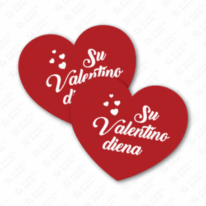 valentino dienos lipdukai širdelės