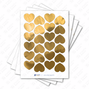 valentino dienos lipdukai širdelės