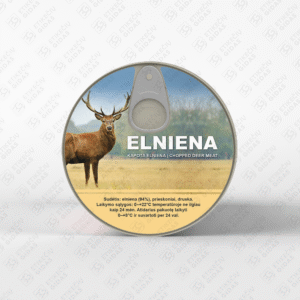 elnienos konservų lipni etiketė