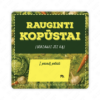 Raugintų kopūstų etiketė - lipdukas. 50x50 70x70 100x100